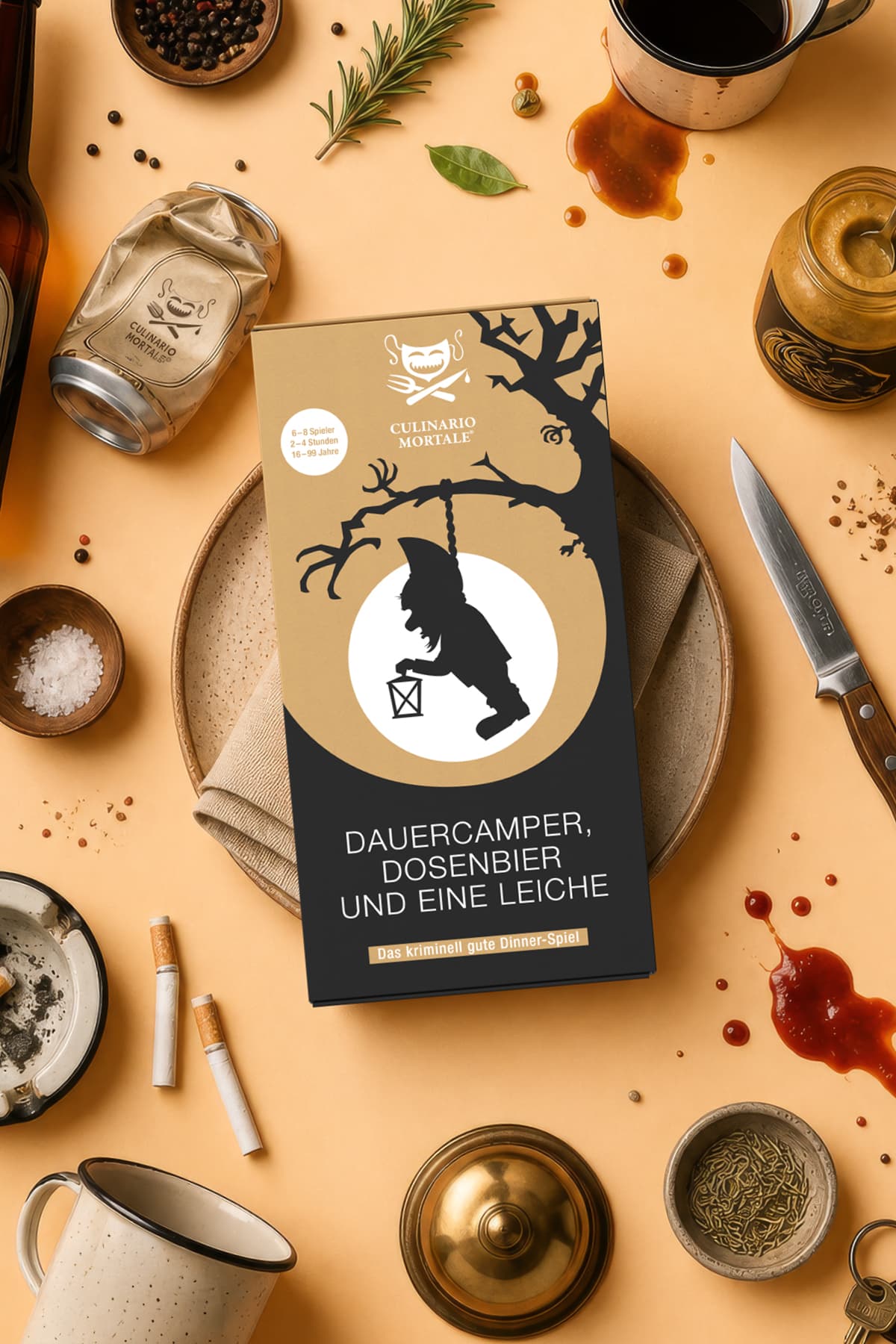 Dauercamper, Dosenbier und eine Leiche